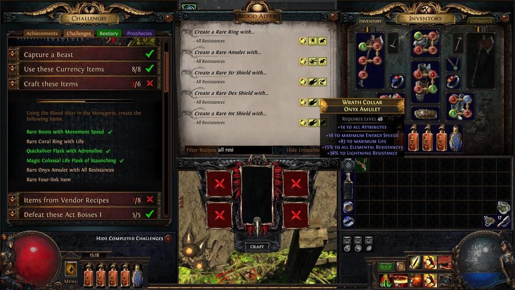 Onyx Amulet Vendor Recipe Find Vegetarian Recipes